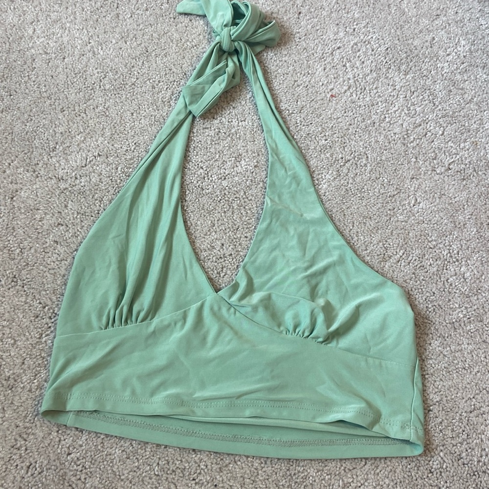 tie cropped tank